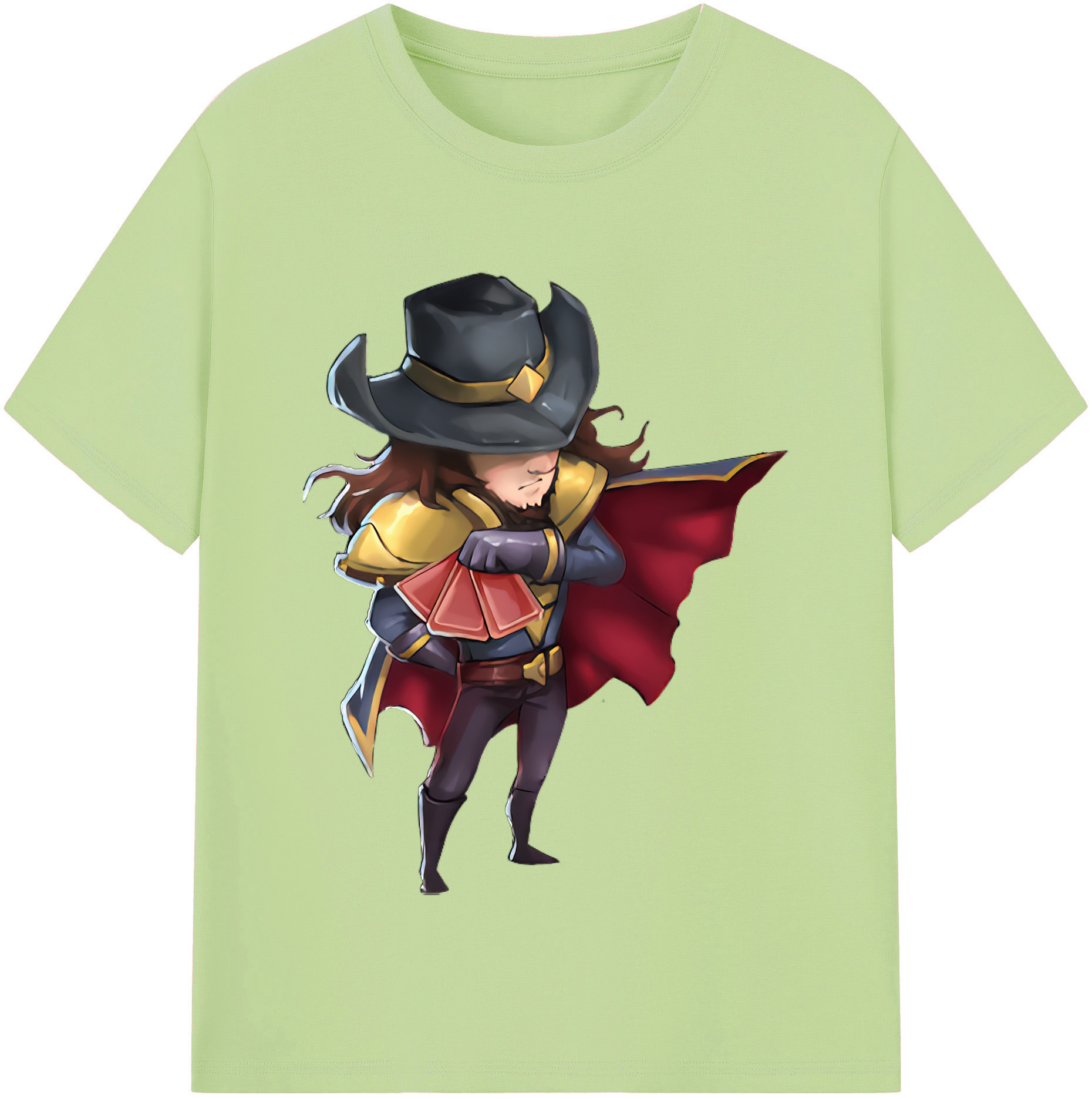 リーグ・オブ・レジェンド League of Legends LOL 綿100％半袖Tシャツ（フロントプリント）